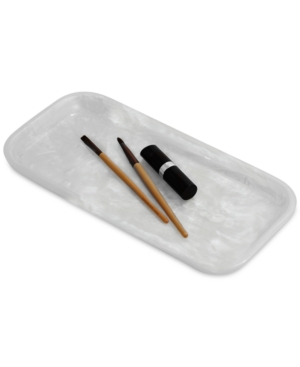 Paradigm Murano White Bath Tray Bedding, $29.99