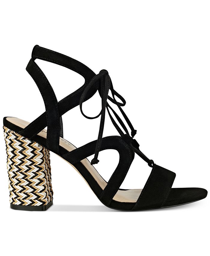 nine west lace up sandals