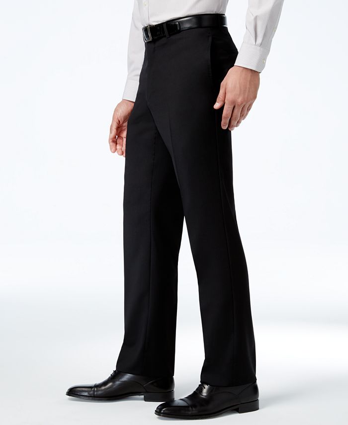 Tommy Hilfiger Sharkskin Modern-Fit Pants - Macy's