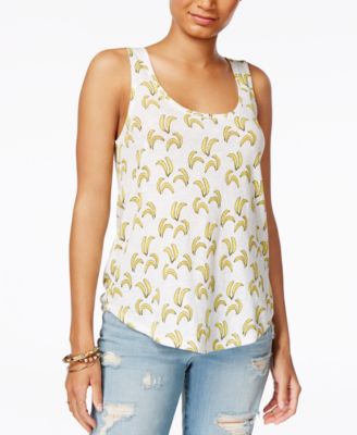Lucky Brand - Banana-Print Tank Top