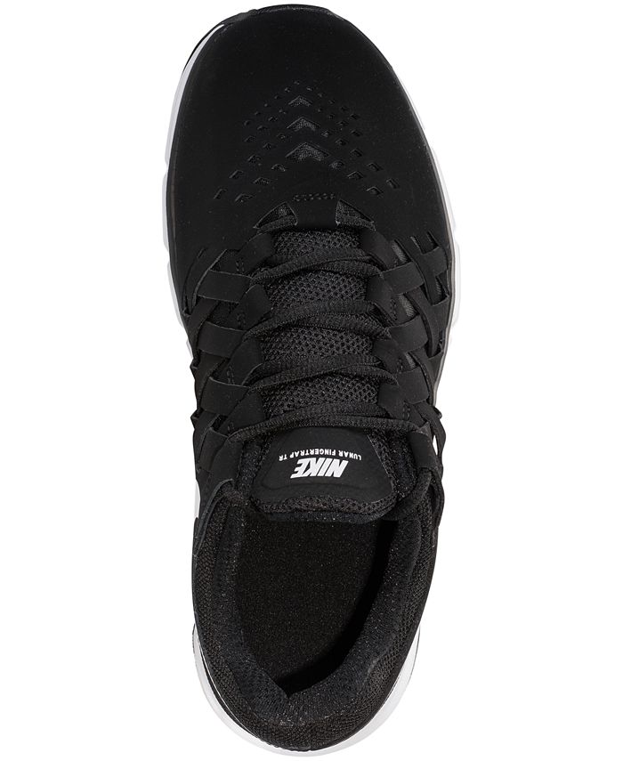 Nike Men's Lunar Fingertrap TR Wide 4E Training Sneakers from Finish ...