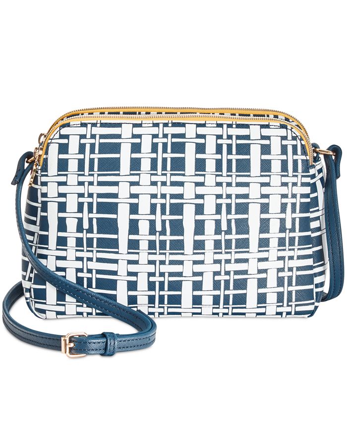Macy's DoubleZip Medium Crossbody Bag Macy's