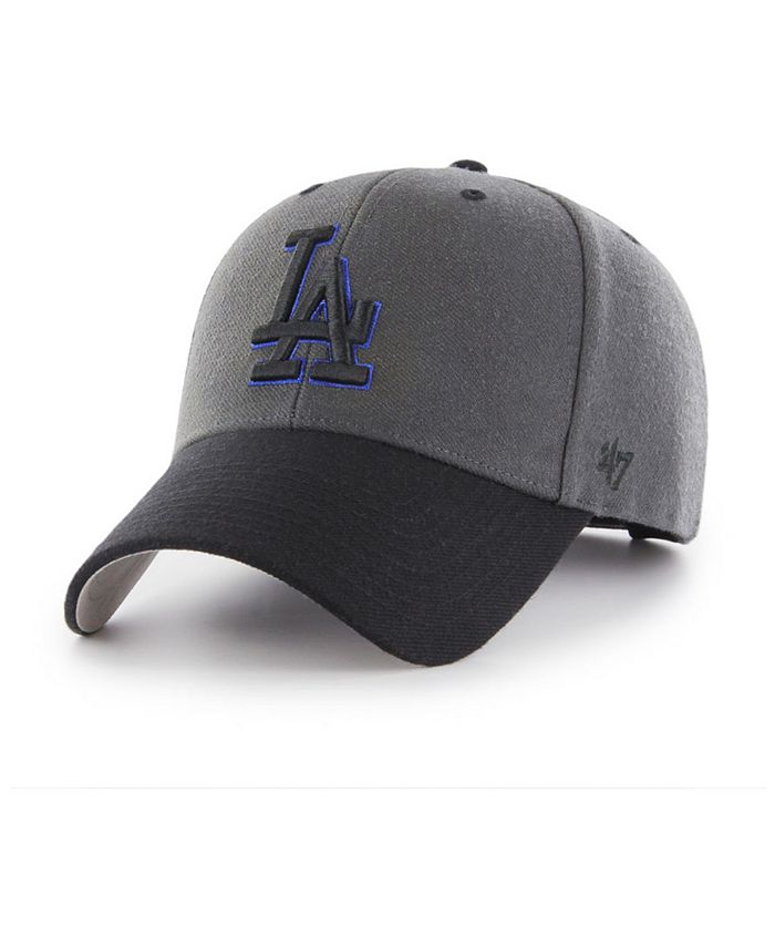 47 Brand MVP Snapback Los Angeles Dodgers Cap - Black/Black