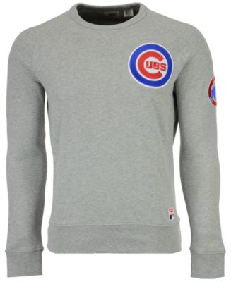 Men's Chicago Cubs Levi's Heathered Gray Pullover Sweatshirt