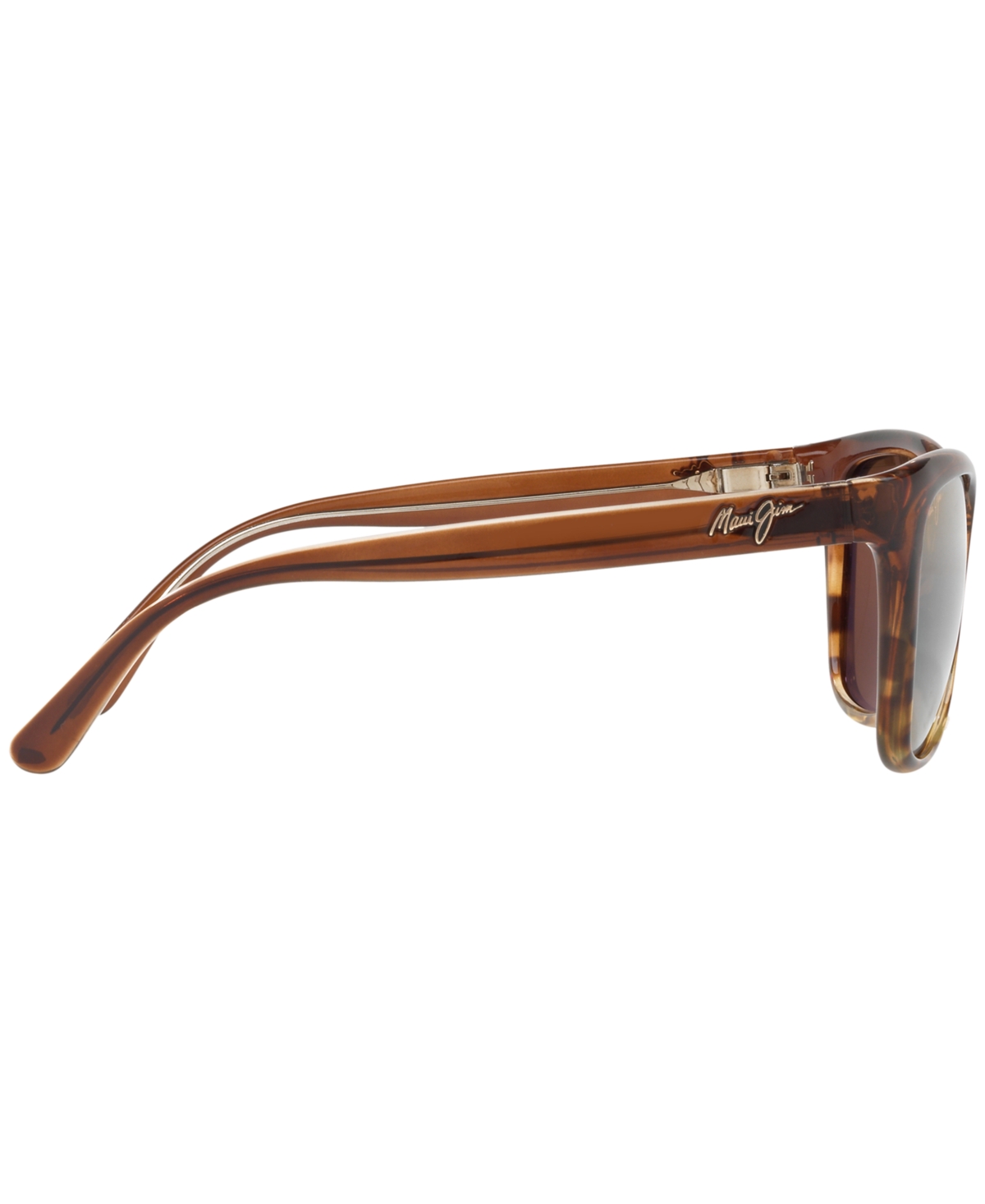 Maui Jim Polarized Starfish Sunglasses, 744 56 In Tortoise,bronze Gradient Polar