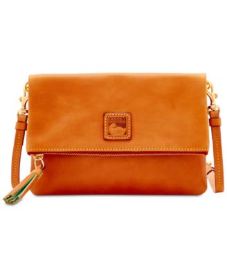 Dooney & Bourke Foldover Zip Leather Crossbody - Macy display picture 3