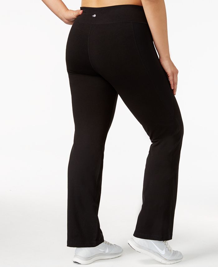 Ideology Plus Size Slimming Pants, Created for Macy's - Macy's
