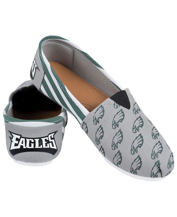 Forever Collectibles Philadelphia Eagles Canvas Logo Shoe Macy's