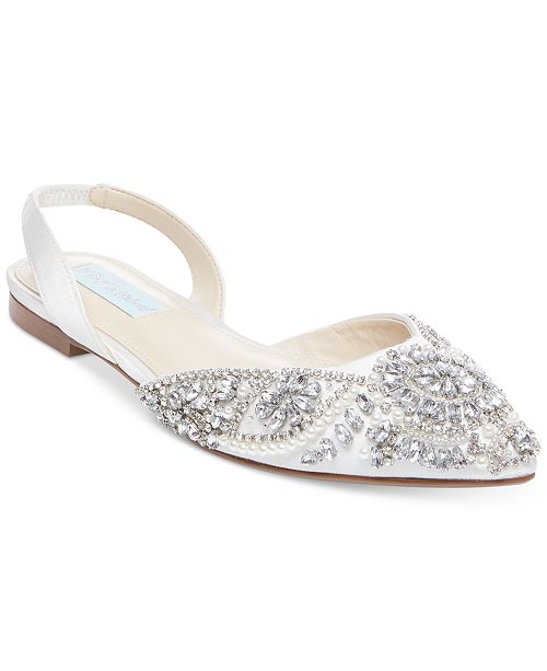 Blue By Betsey Johnson Mollie Evening Flats Reviews Macy S