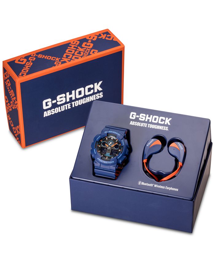 blue orange g shock