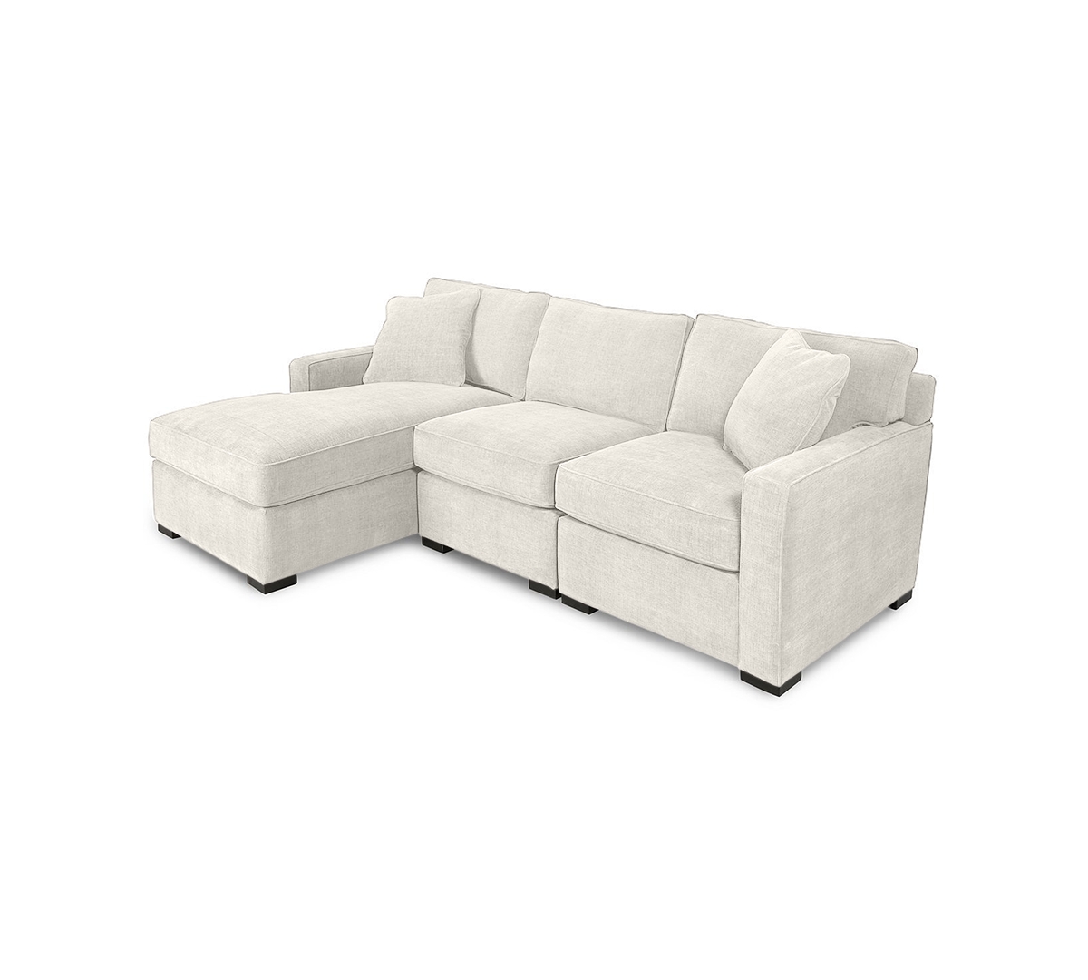 Radley 3-Piece Fabric Chaise Sectional Sofa, Created for Macy's