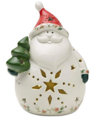 Pfaltzgraff Winterberry Elf and Me Holiday Treat Gift Set, 4-Piece, Multicolor