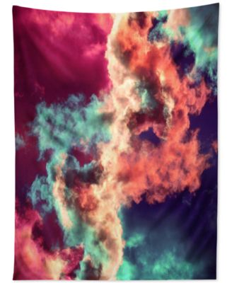 Deny Designs - Caleb Troy Yin Yang Painted Clouds Tapestry