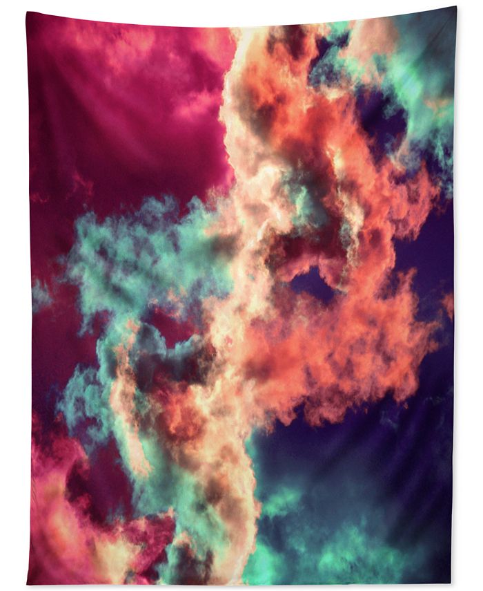 Deny Designs - Caleb Troy Yin Yang Painted Clouds Tapestry
