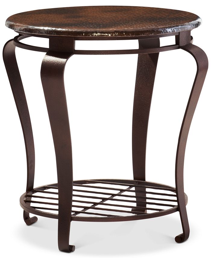 Bernhardt round hot sale end table