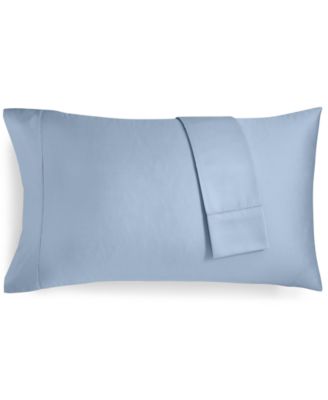 Solid 550 Thread Count 100% Cotton Pillowcase Pair, Standard, Exclusively at Macy’s
