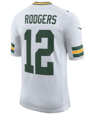 mens green bay packers aaron rodgers nike green game jersey