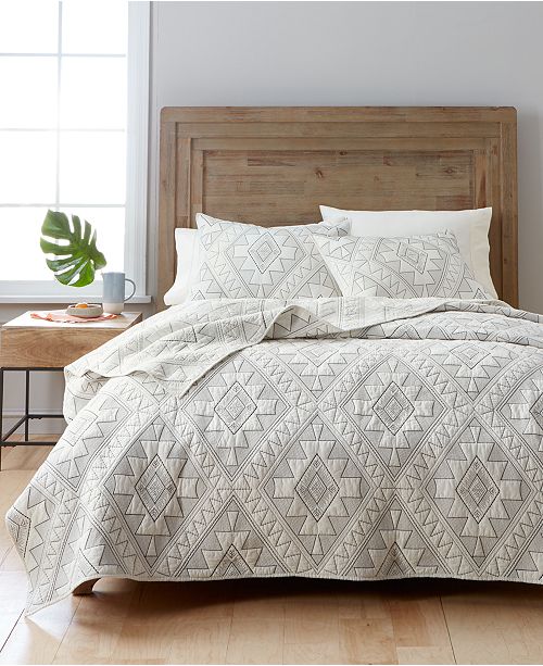 Martha Stewart Collection Canyonlands 100 Cotton Embroidered Full