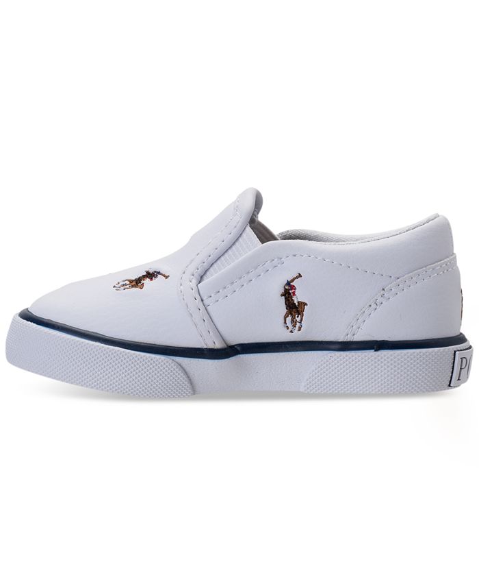 Polo Ralph Lauren Toddler Boys' Bal Harbour Repeat Casual Sneakers from ...