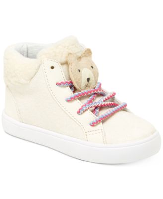 Carter's - Sydney Faux-Fur High-Top Sneakers, Toddler & Little Girls (4.5-3)