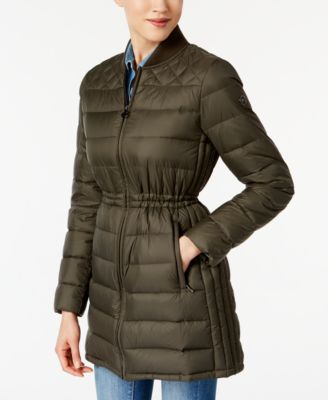 Michael Kors - Packable Down Bomber Coat