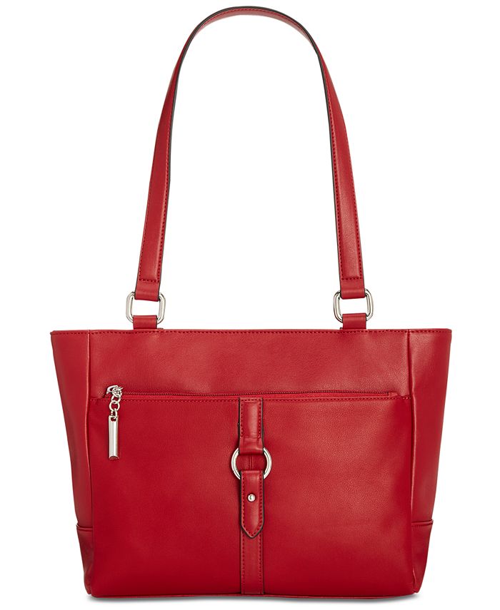 Giani Bernini Leather Ring Small Tote, Created for Macy's - Macy's