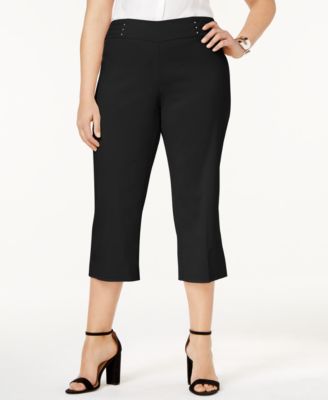 Black Capri Pants - Macy's