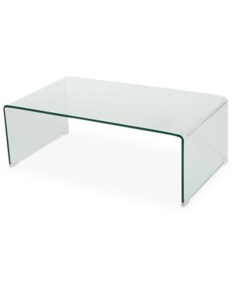 noble house glass coffee table