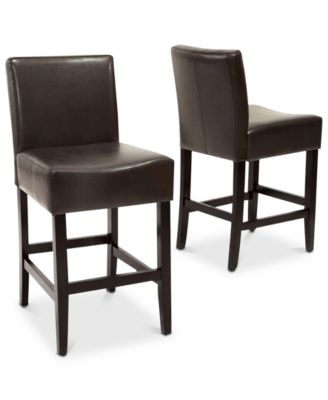 Noble House Dawken Counter Stool (Set Of 2) - Macy's