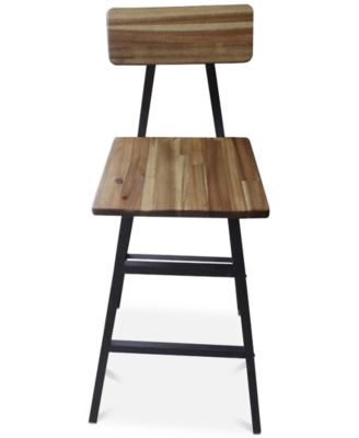 Noble House - Noriss Bar Chair Set Of 2, Quick Ship