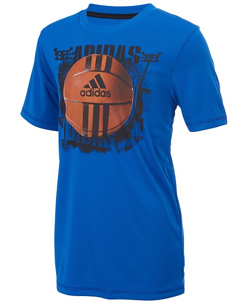 Adidas Basketball Print T Shirt Little Boys Reviews Shirts