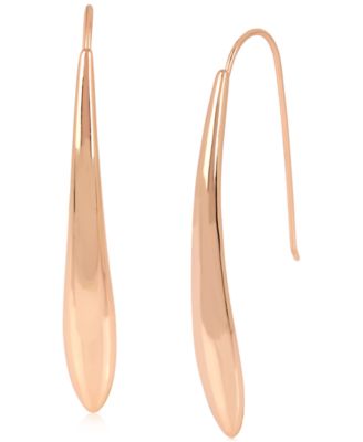 Kenneth Cole New York - Rose Gold-Tone Sculptural Stick Drop Earrings