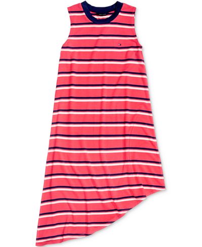 Tommy Hilfiger Asymmetrical Dress, Big Girls (7-16)