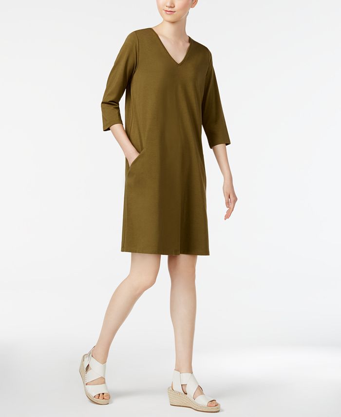 Eileen fisher a line dress online