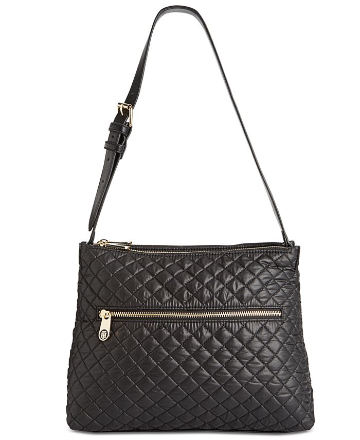 Tommy Hilfiger Pauletta Quilted Small Hobo - Macy's