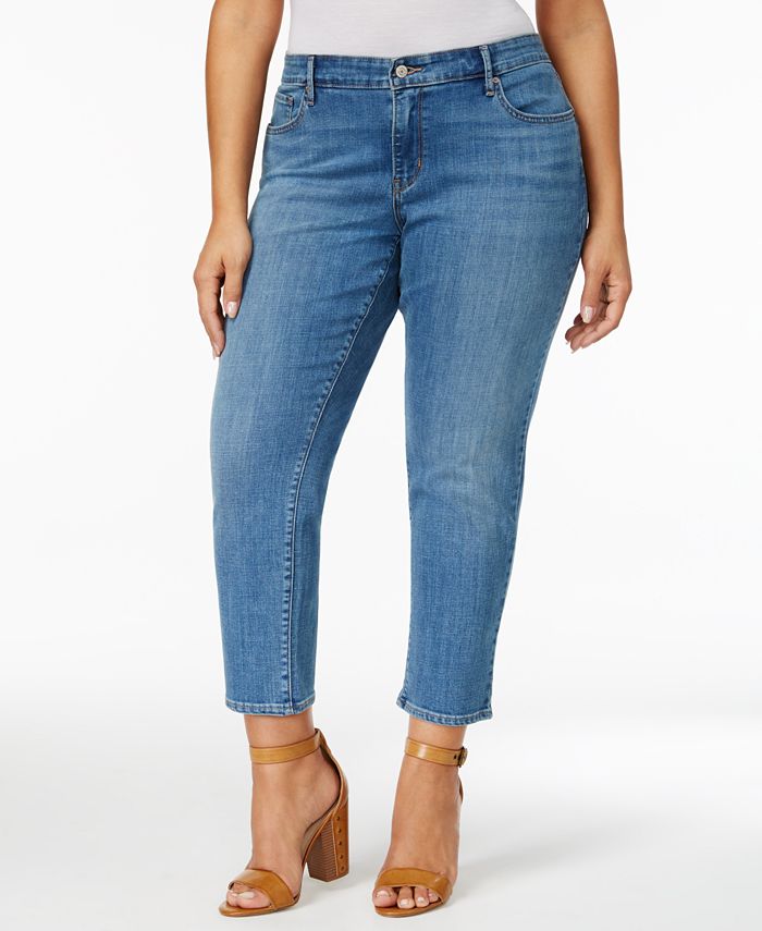 Levi's Trendy Plus Size 711 Skinny Jeans - Macy's