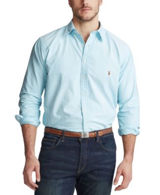 ralph lauren big and tall oxford shirt