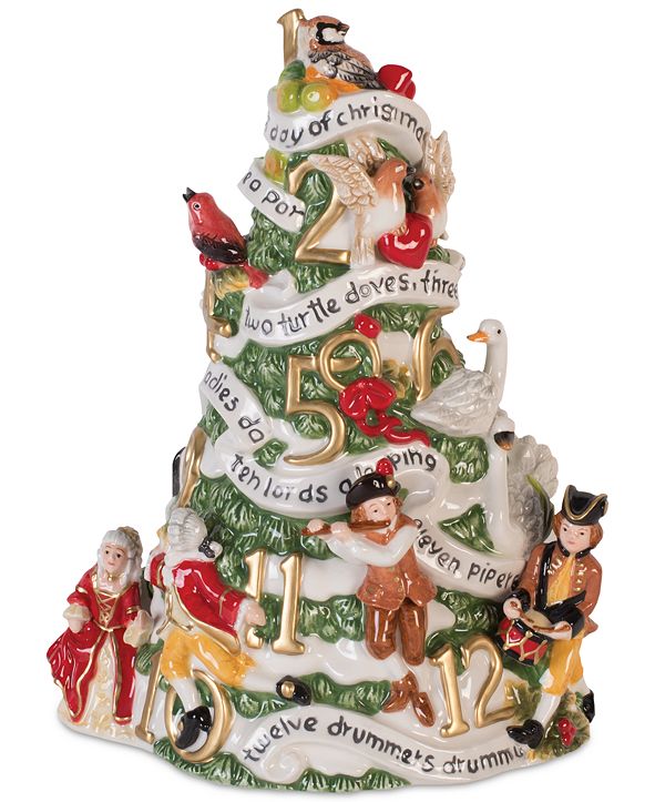 Fitz and Floyd Twelve Days Of Christmas Musical Figurine ...