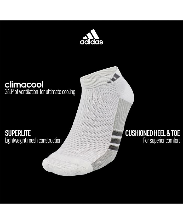 adidas Men's Climacool Superlite 3Pack Low Cut Socks Macy's