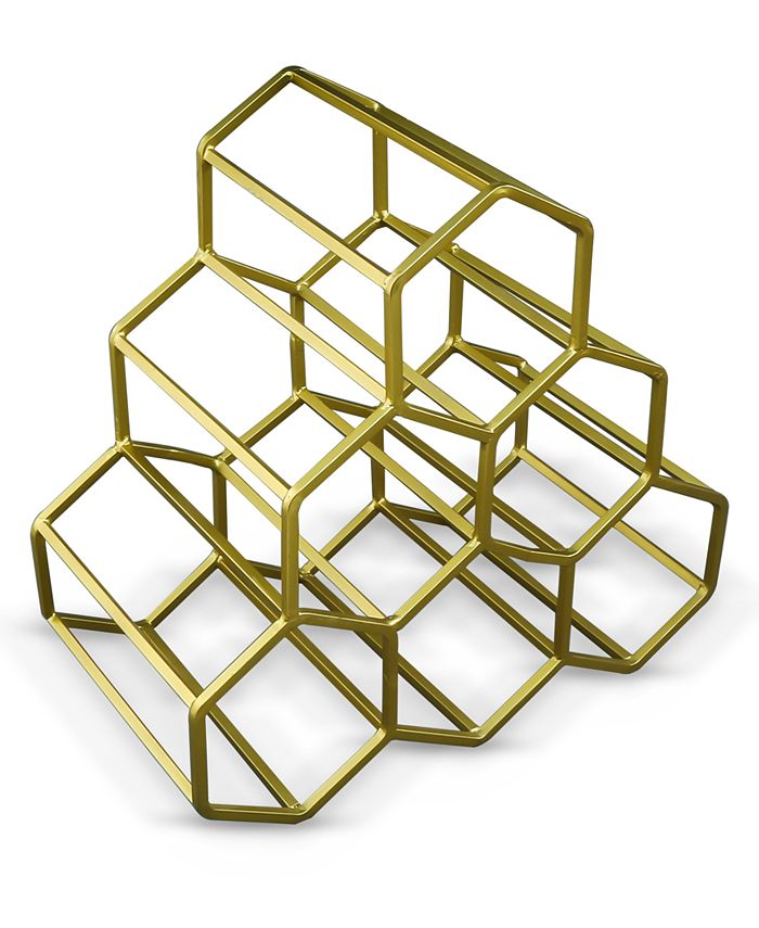 Thirstystone GoldTone Wine Rack Macy's