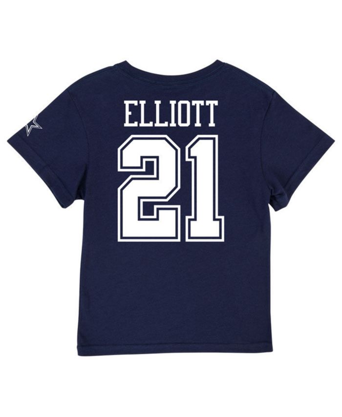 Outerstuff Ezekiel Elliott Dallas Cowboys Eligible Player Name and Number T-Shirt, Toddler Boys' (2T-4T) & Reviews - Sports Fan Shop By Lids - Men - Macy's