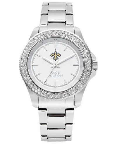 Jack Mason Women's New Orleans Saints Glitz Sport Bracelet Watch