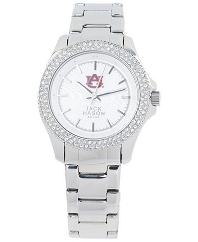 Jack Mason Women's Auburn Tigers Glitz Sport Bracelet Watch