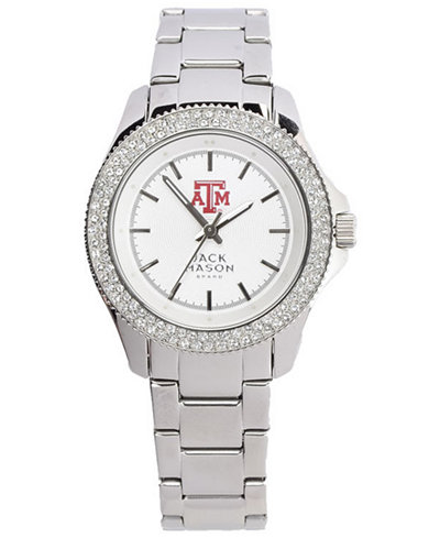 Jack Mason Women's Texas A&M Aggies Glitz Sport Bracelet Watch