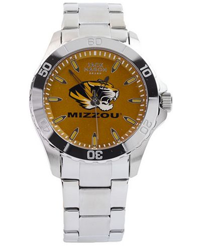 Jack Mason Men's Missouri Tigers Color Sport Bracelet Watch