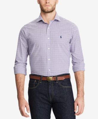 Polo Ralph Lauren - Men's Standard-Fit Plaid Cotton Shirt