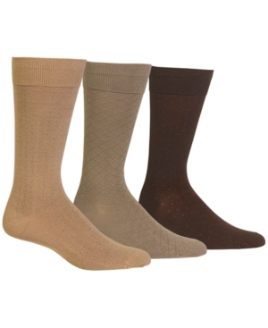 Ralph Lauren Polo Ralph Lauren 3 Pack Patterned Dress Men's Socks