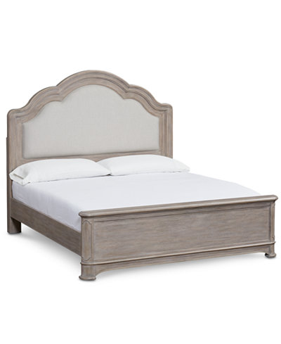 Elina Queen Bed, Created for Macy&#39;s - Furniture - Macy&#39;s