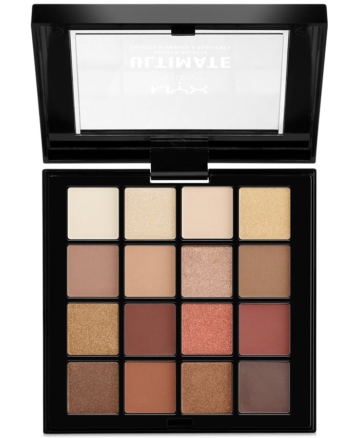 NYX Professional Makeup Ultimate Shadow Palette - Warm Neutrals - Macy\'s | Lidschatten