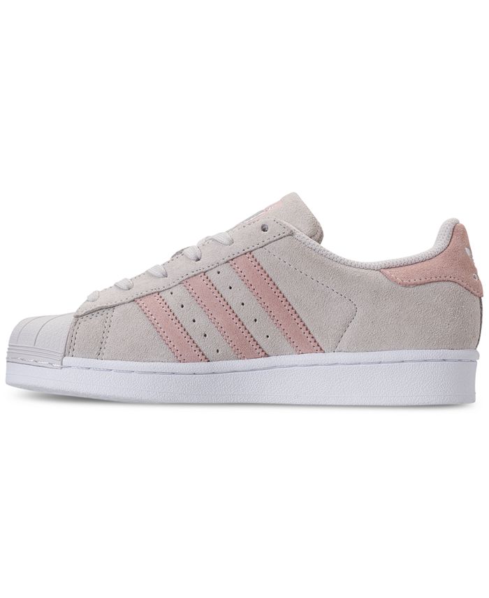 adidas Big Girls' Superstar Casual Sneakers from Finish Line - Macy's